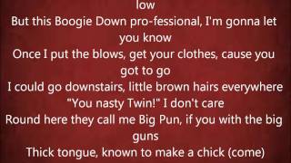 Still Not a Player- Big Pun Lyrics