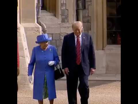 Video: Regina Elisabeta și Donald Trump Împreună Din Nou în Decembrie
