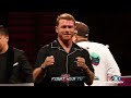 Canelo tras vencer a Berlanga habla de pelear contra Crawford y su regreso