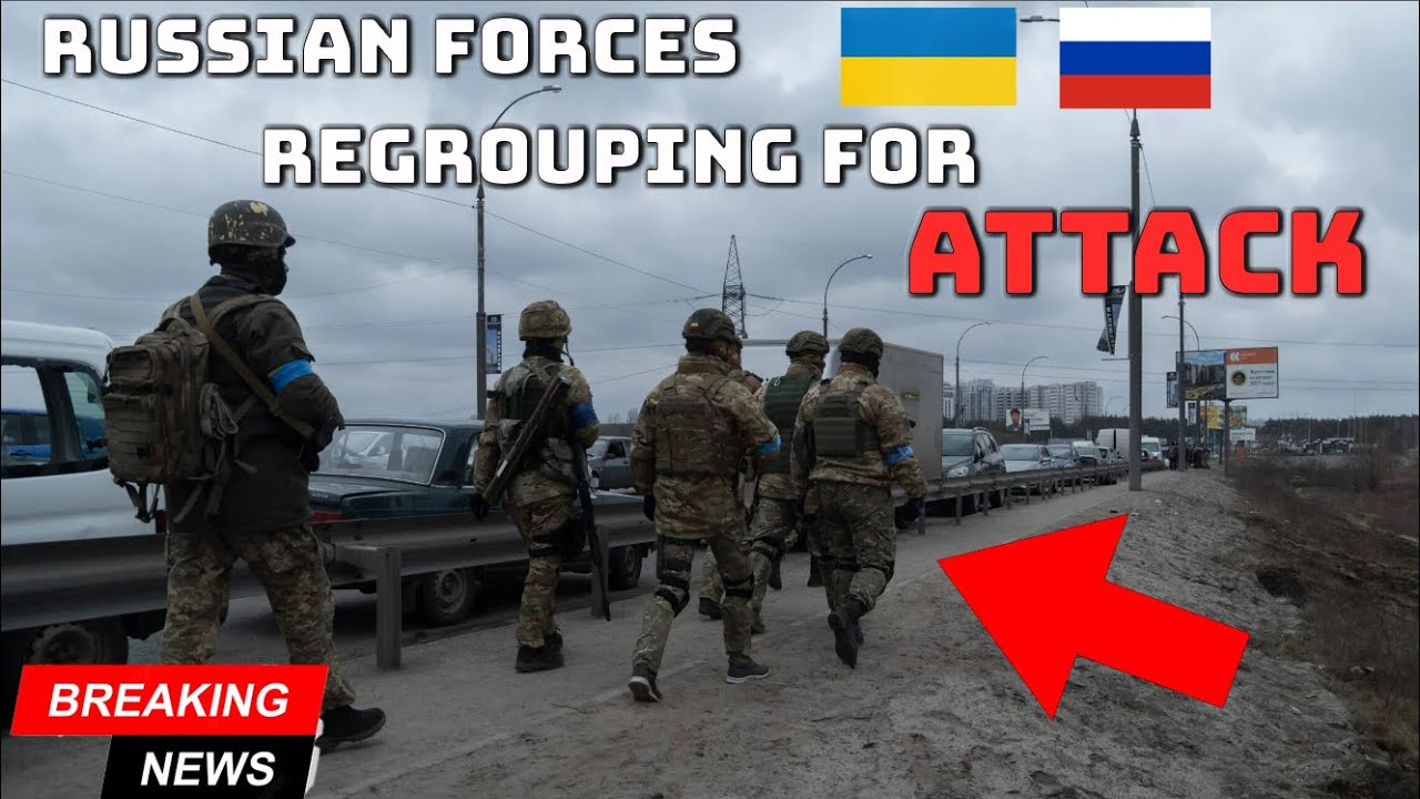 Ukraine war: Russian forces regrouping for attack