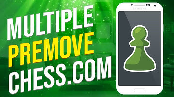 How To Do Multiple Premoves Chess.com Mobile (2023)