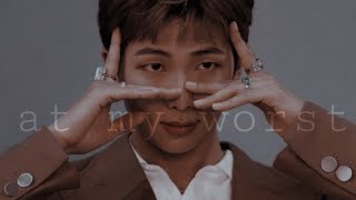 kim namjoon fmv — at my worst ✨