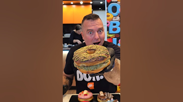 Dubai csokoládés fánk #reklam (Obizz Donut)