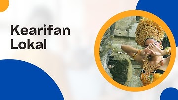 Kearifan Lokal