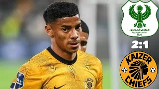 Kaizer Chiefs Vs Al Masry Highlights  Goal Caf Confederations Cup 202526