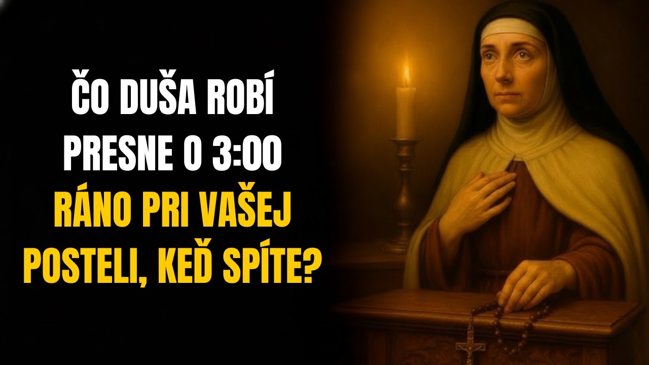 Svätá Terézia Odhalila: Tajomstvo čo duša robí presne o 3:00 ráno pri vašej posteli — DUCHOVNÉ RIZIK