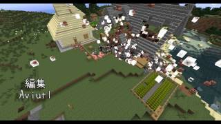 Aviutlでマインクラフト実況のOP作ってみた