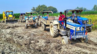 Jcb 3dx Eco Backhoe Machine Soil Loading Tractor| Eicher 551 Sonalika Sikandar Swaraj 744 Tractor