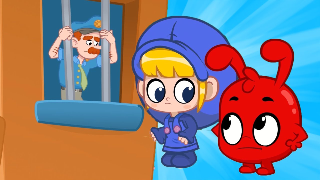 toddler games Morphle | Peter Freeze in Jail | Kids Videos | Learning for Kids | Animals for Kids