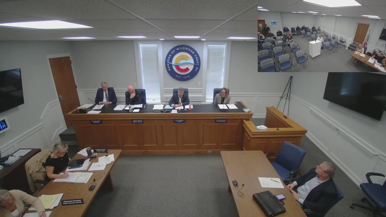 Wildwood Crest Board of Commissioners Meeting