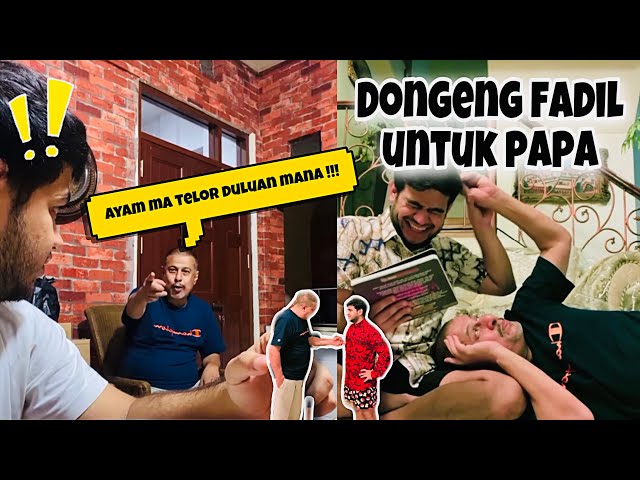 TEBAKAN PAK MUH BIKIN FADIL PUSING  |  FADIL CERITA DONGENG KE PAK MUH MALAH NGAKAK class=