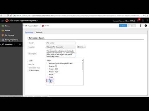 How to create a File Connection in Cloud Application Integration