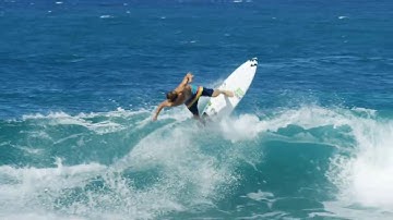 How does Griffin land these airs?