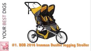 Best Fixed Wheel Double Jogging Strollers – Top Five Models Reviewed!