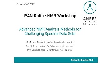 Advanced NMR Analysis Methods for Challenging Spectral Data Sets