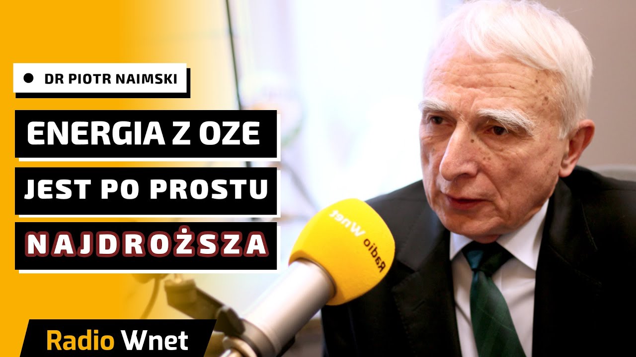 Dr Naimski: Liczba wiatraków w Polsce jest tak duża, że budowanie nowych jest absurdalne