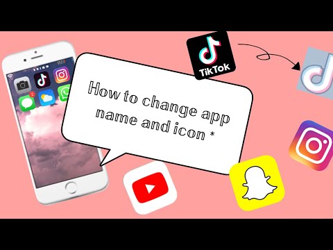 Video: How To Rename An Application