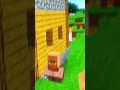 о житель, привет это ты? ну действительно я а кто? #minecraft #shortvideo #shorts #деревня #житель