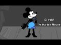 FNF Oswald Vs Mickey Mouse Sings Rabbit's Luck (Mickey Mouse Vs Oswald but Oswald NOT THAT OLD)