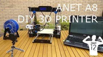 $160 3D PRINTER ANET A8  DIY KIT | BUILD TIMELAPSE