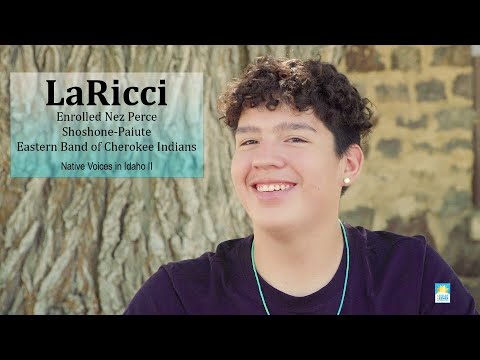 Native Youth Voices in Idaho - Ricci