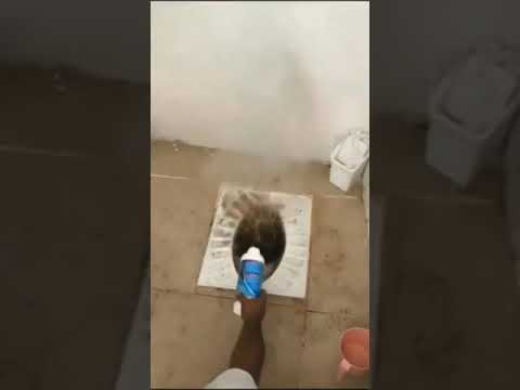 ايش يصير اذا حطيت اسيد في البلاعه