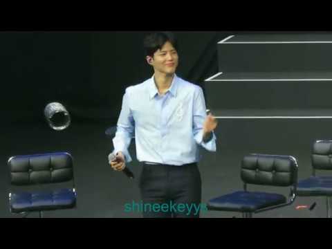 170218 Park Bo Gum Fanmeeting SG - Bombastic