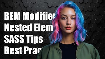 Structuring BEM Modifiers with Nested Elements in SASS: Best Practices