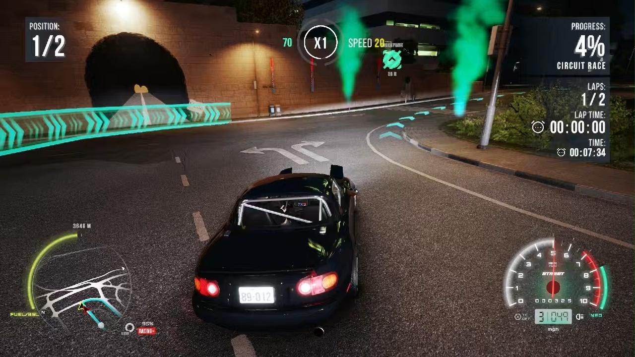 CarX Street - Night Races - Sprints & Circuits w/ Miata - C1 Elite Races - Hard Mode