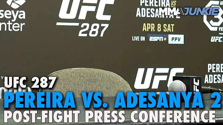 UFC 287: Pereira vs. Adesanya 2 Post-Fight Press Conference
