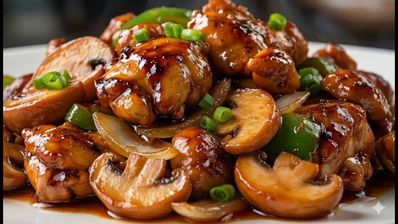 Курица с грибами – НЕВЕРОЯТНО сочная! (Прекратите готовить сухую КУРИЦУ ❌)