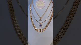 MODEL KALUNG TERBARU 2023#emasmuda #gelangemas #kalungemas #emascantik