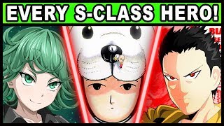 One-Punch Man: Every S Class Hero, Ranked By Strength