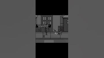 The awesome old man and the cute cat on the street protecting Willow #gamedev
