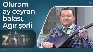 Aşıq Namiq – Ölürəm ay ceyran balası, Ağır şərli – Canlı İfa – Həmin Zaur Resimi