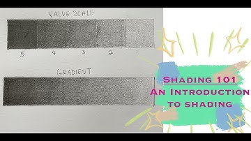 Shading 101: How to Shade a Value Scale & Gradient | Mrs. Bejarano