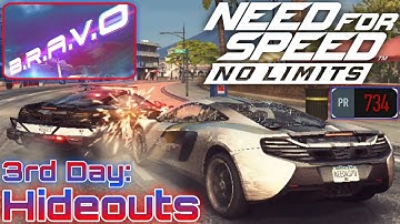 [Need For Speed: No Limits] B.R.A.V.O: McLaren MP4-12C - 3rd Day: Hideouts