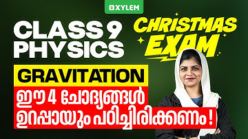 Class 9 CBSE Physics | Gravitation : 10 Most Important MCQS | Xylem Class 9 CBSE