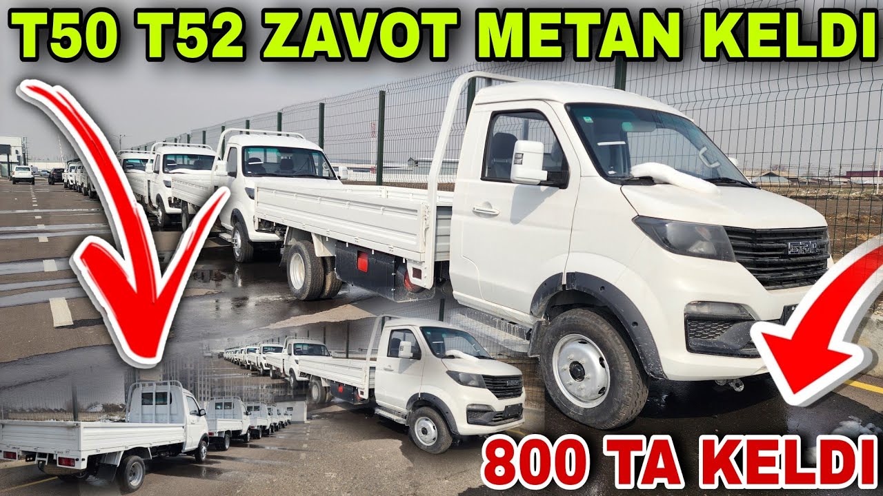 3 MART TOSHKENTDA SHINRAY AVTO SALONIDA YANGI GURZAVOYLAR T50 RESTALING METANLISI KELDI T52 METAN