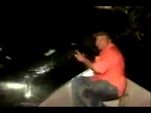 Fishing World Record man catches over 50 fish within 2 minutes without net or fishing pole!