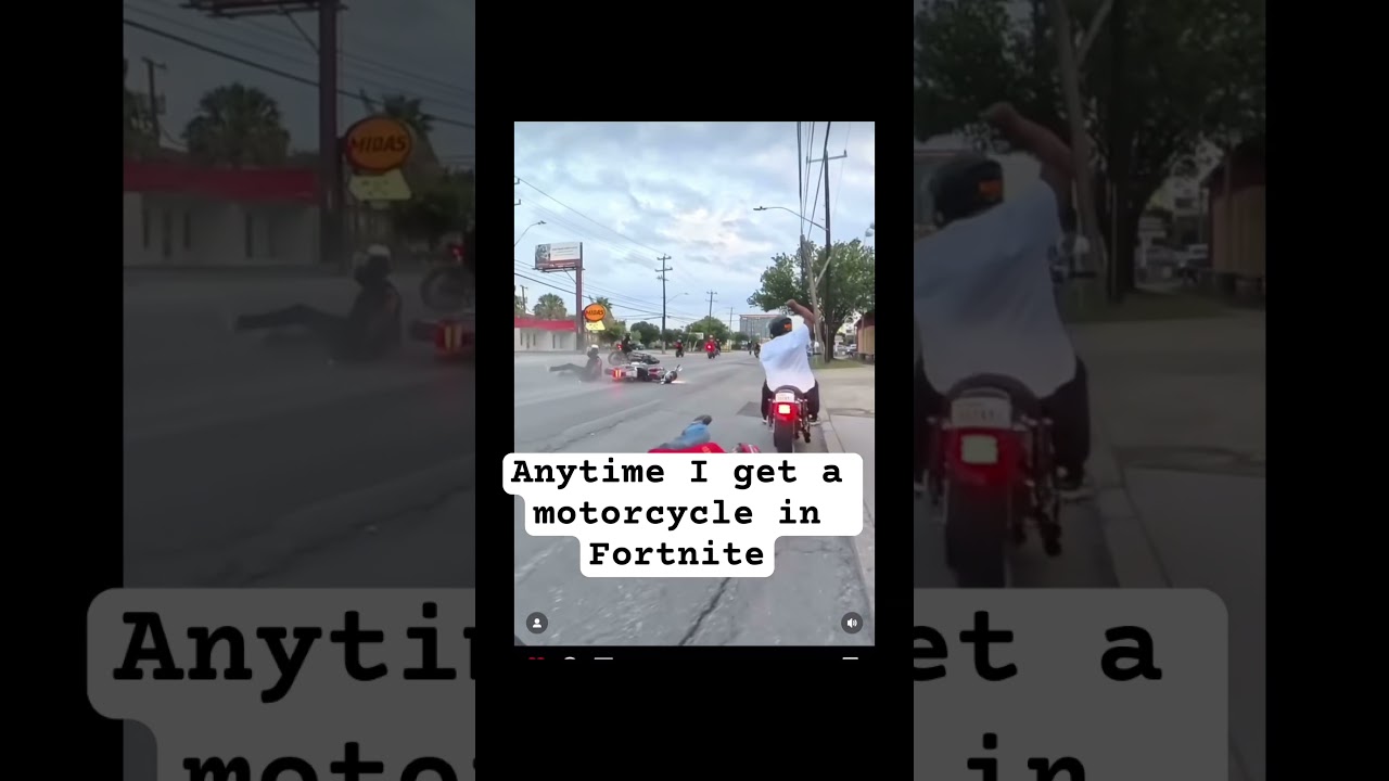 Shredding on the motorcycle! 