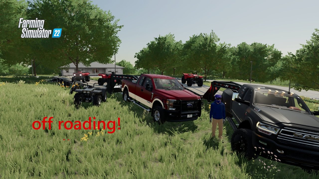 Multiplayer Off Roading Atv's + Dirtbikes Farming simulator 22