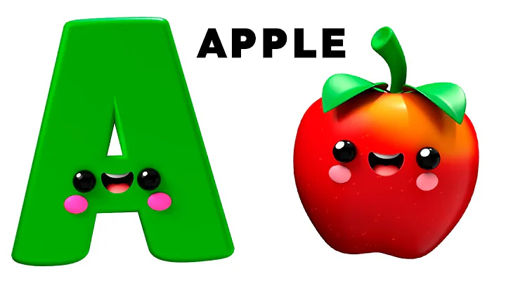 ABC Song - A to Z Nursery Rhymes by Baby Fruit Dancing™ Sensory Video