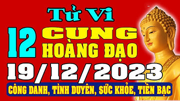 Tử vi 12 cung hoàng đạo ngày 19/12/2023 - Xem Vận Mệnh, Tài Lộc, Công Việc, Tình Duyên, Sức Khỏe