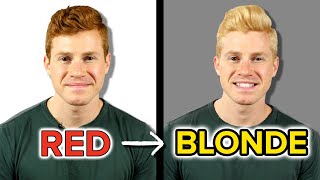 A Redhead Gets Blonde Hair For A Week