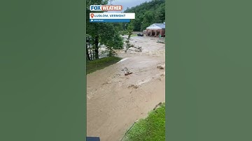 Major And Dangerous Flooding Hitting Ludlow, Vermont