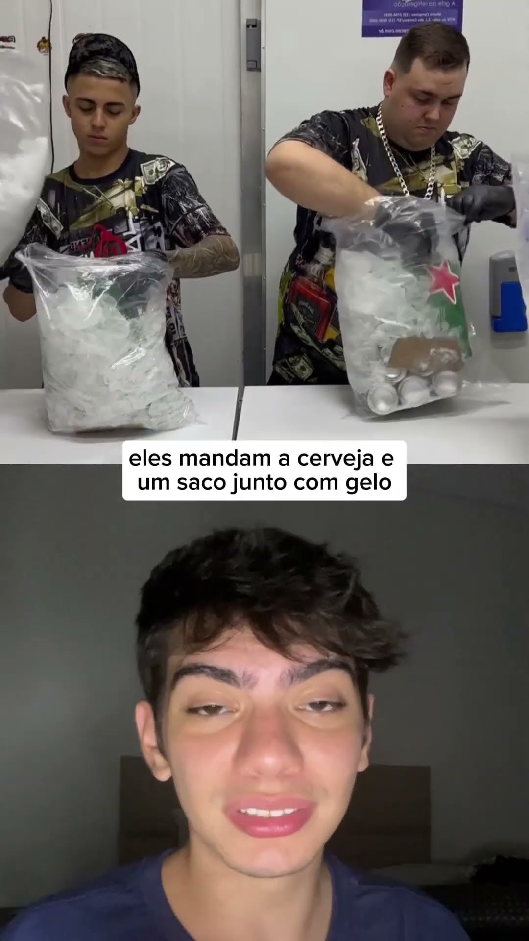 ? No gelo e com carinho! Esse cuidado conquista clientes. ? Créditos: @adegaelbomba