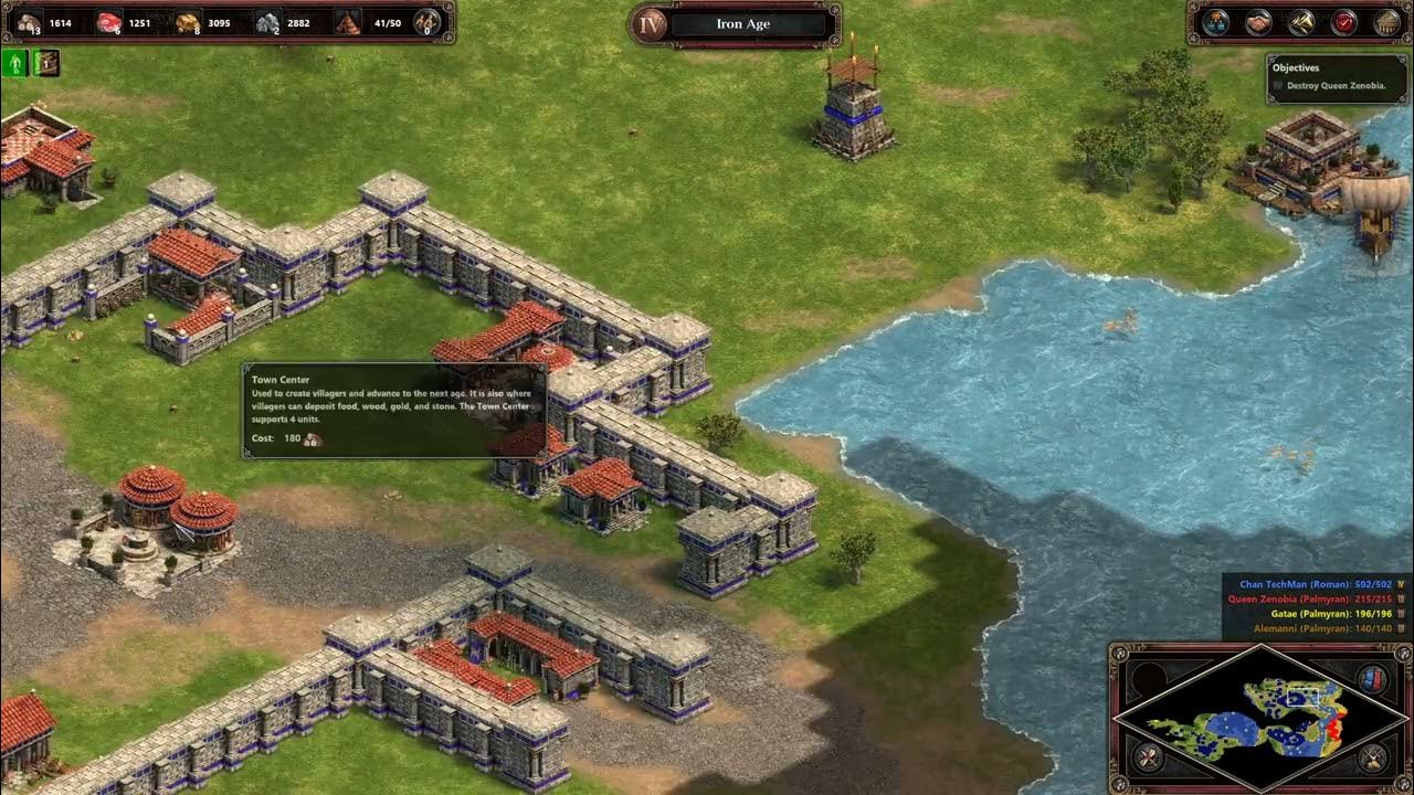 Age of Empires Definitive Edition Imperium Romanum Ep 9 Zenobia, Queen