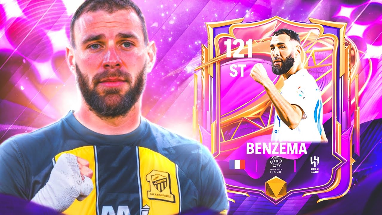 Обзор Бензема с рейтингом 116 в FC MOBILE 😲 — Невероятный нападающий в личных встречах || FC MOBI...
