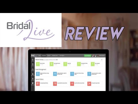 Bridal Shop Software - BridalLive Review (1 Free Month)